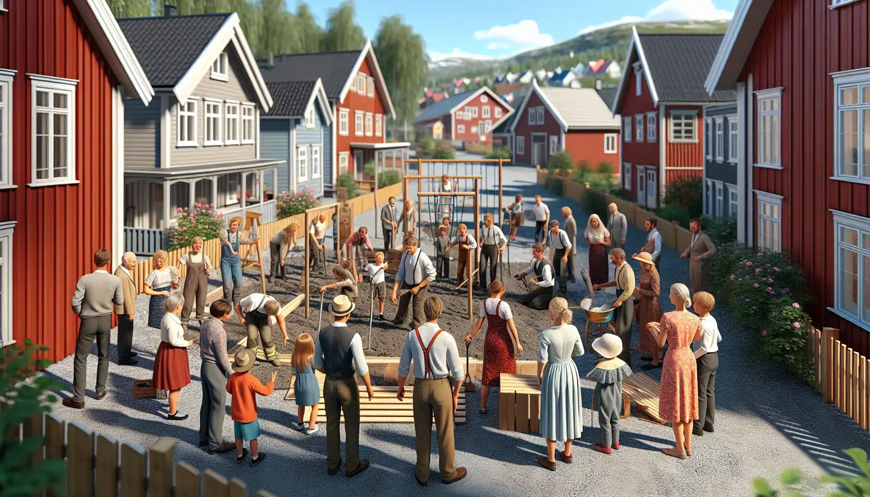 Slik bruker folkekampanjer (dugnad og spleis) til å finansiere prosjekter i lokalsamfunnet – illustrasjon 1