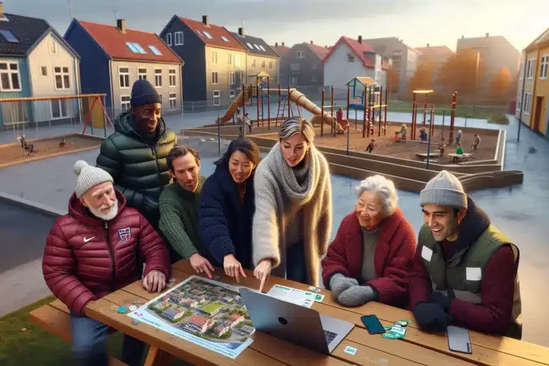 Hvordan bruke folkefinansiering til å støtte lokale prosjekter – illustrasjon