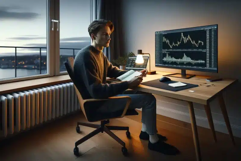 Tips for å redusere risiko ved investering i kryptovaluta – illustrasjon