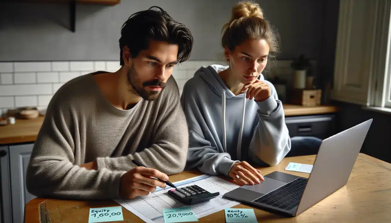 Unge nordmenn lager budsjett og spareplan til egenkapital for boligkj p