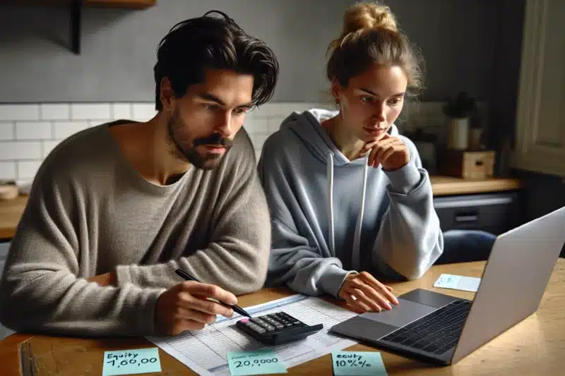 Unge nordmenn lager budsjett og spareplan til egenkapital for boligkj p