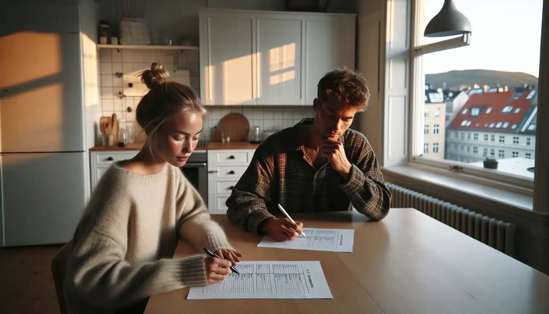 F&oslash;r en eneste krone settes inn i et regneark, b&oslash;r paret finne ut hva som faktisk betyr mest &ndash; illustrasjon